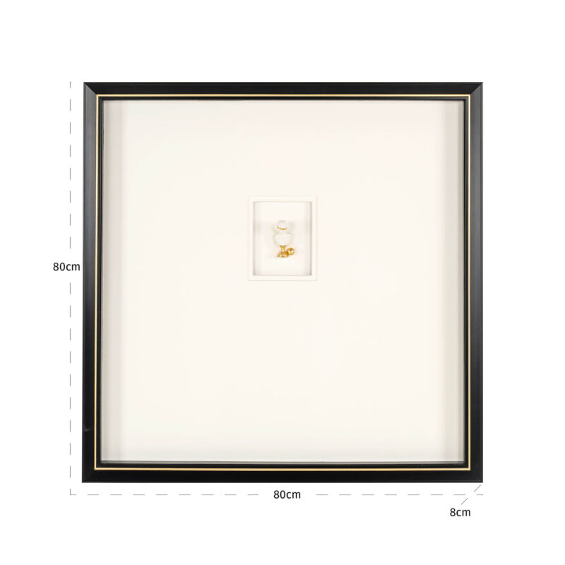 - Wall art Hanna black/white