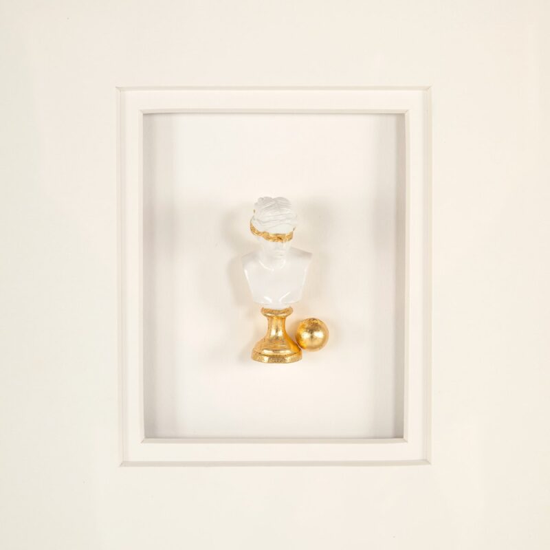 - Wall art Hanna black/white