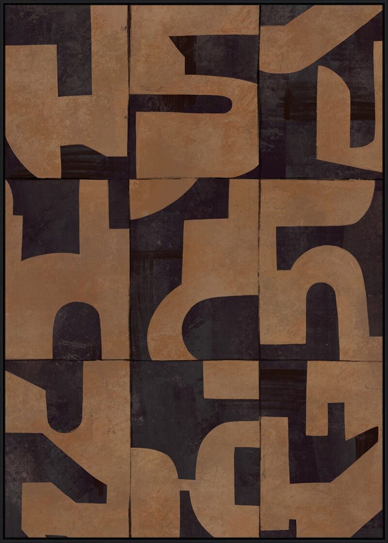 - Wall art Cascade brown