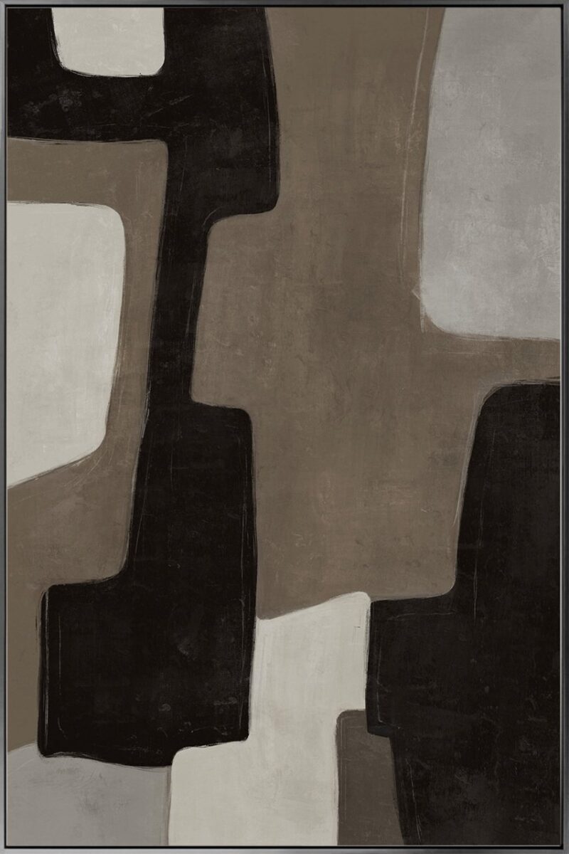 - Wall art Mirage brown left