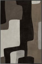 - Wall art Mirage brown right