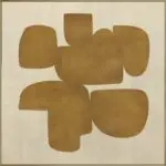 - Wall art Odyssey gold left
