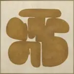- Wall art Odyssey gold right