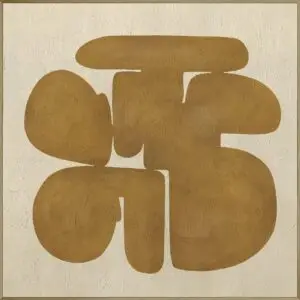 - Wall art Odyssey gold right