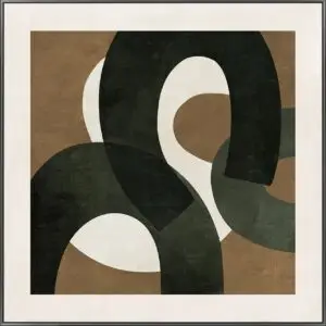 - Wall art Euphoria brown left