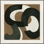 - Wall art Euphoria brown right