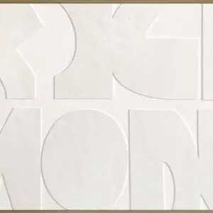 - Wall art Decadence white