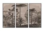- Wall art Rhapsody brown (Set of 3)