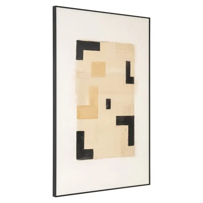 - Wall art Vortex beige left