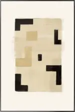 - Wall art Vortex beige left