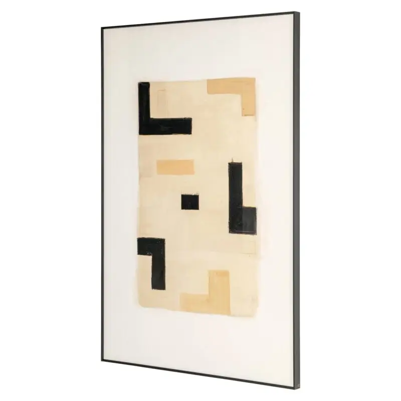- Wall art Vortex beige right