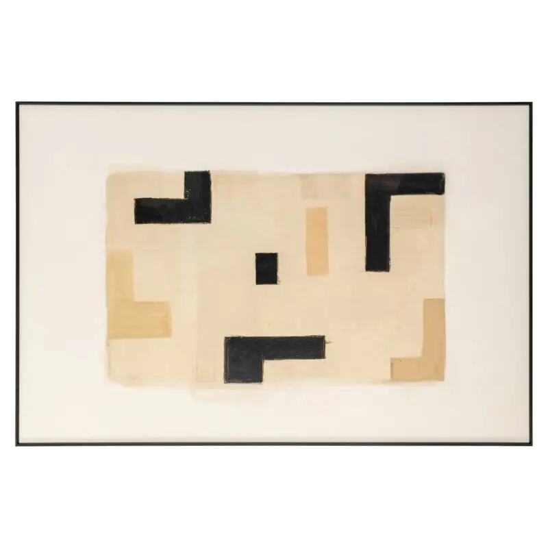 - Wall art Vortex beige right