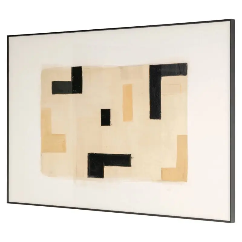 - Wall art Vortex beige right