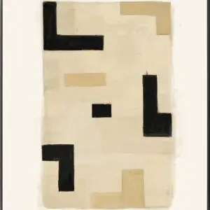 - Wall art Vortex beige right