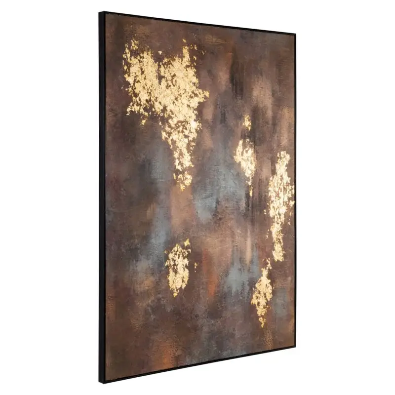 - Wall art Golden gleam gold