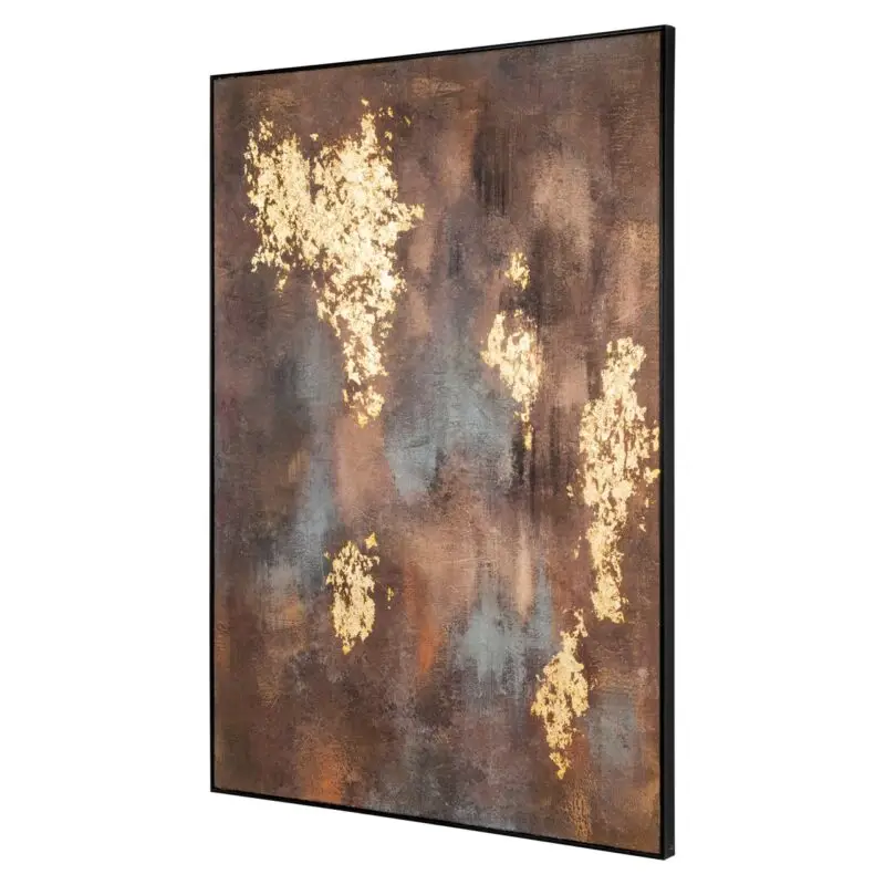- Wall art Golden gleam gold