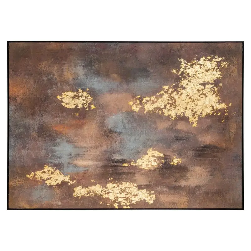 - Wall art Golden gleam gold