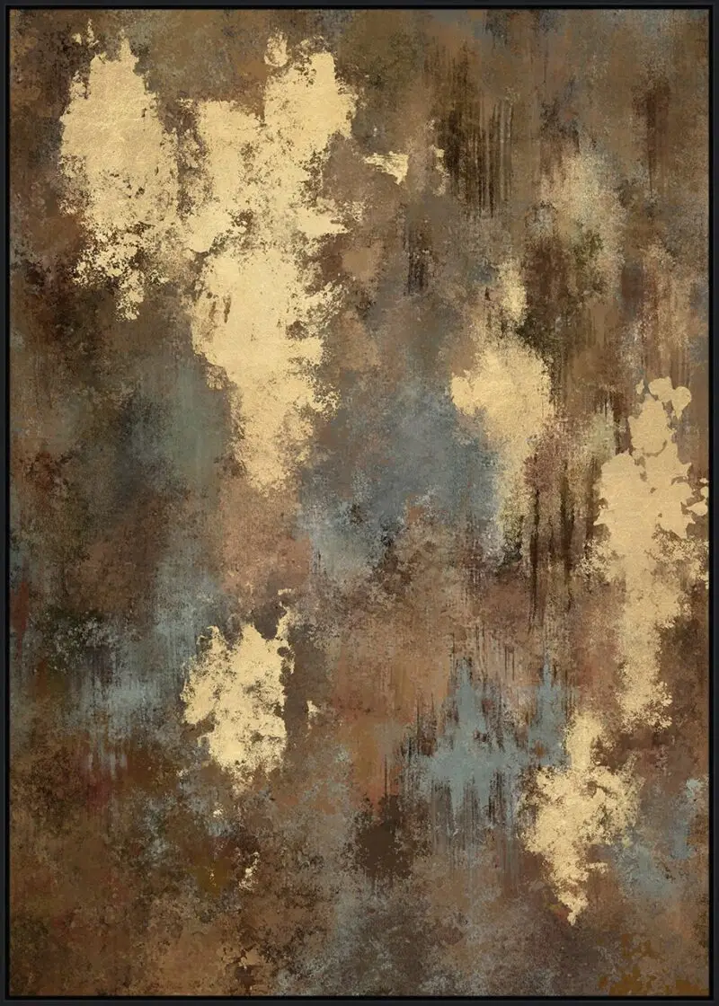 - Wall art Golden gleam gold