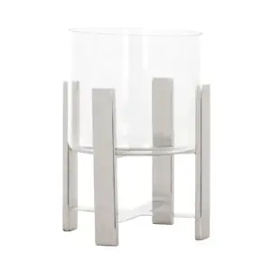 - Windlicht Tiko silver