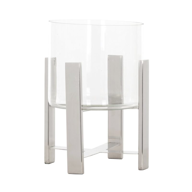 - Windlicht Tiko silver