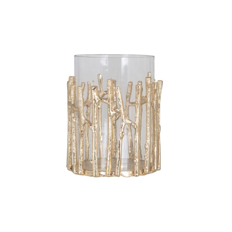 - Windlicht Loretta gold small