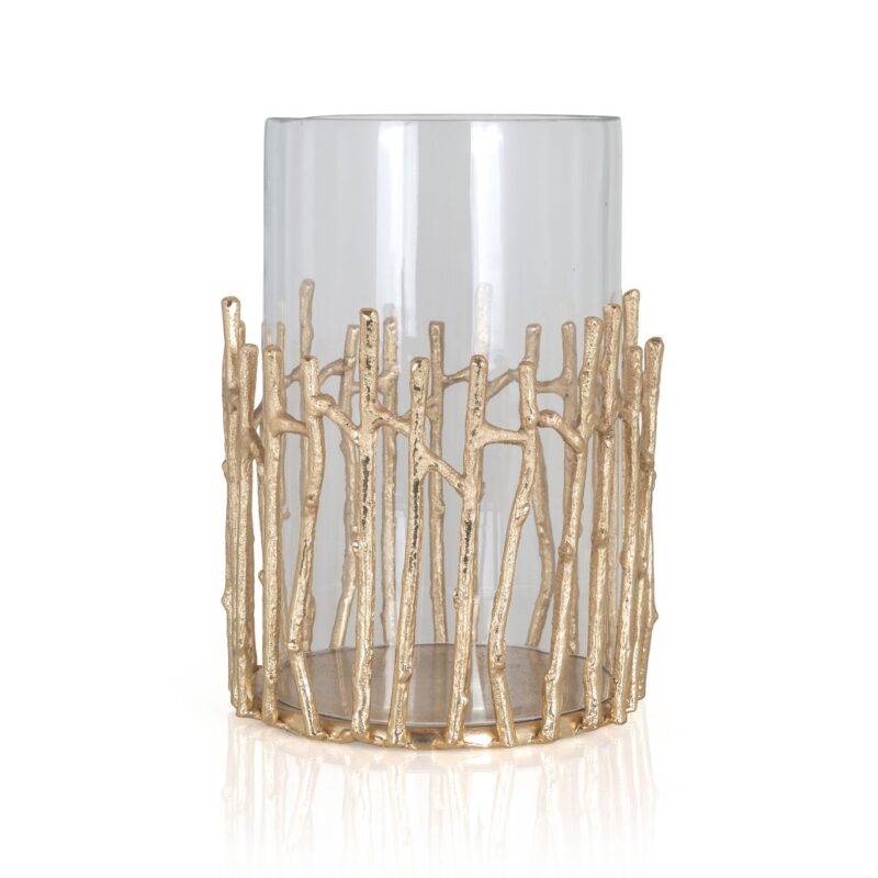 - Windlicht Loretta gold large