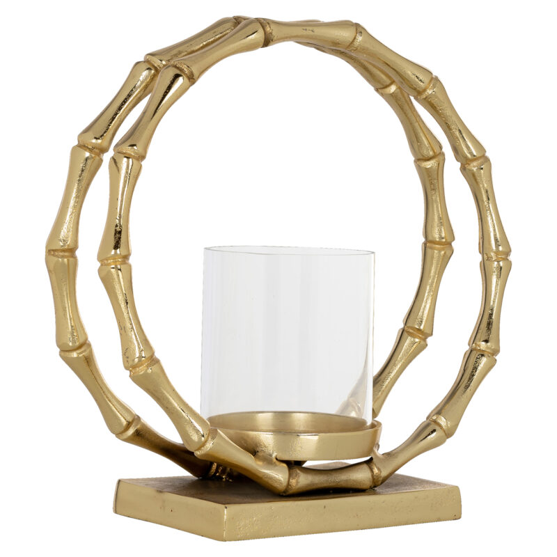 - Windlicht Merlyn gold small