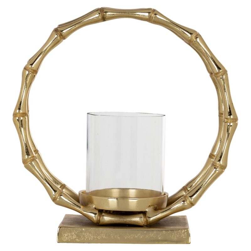 - Windlicht Merlyn gold small