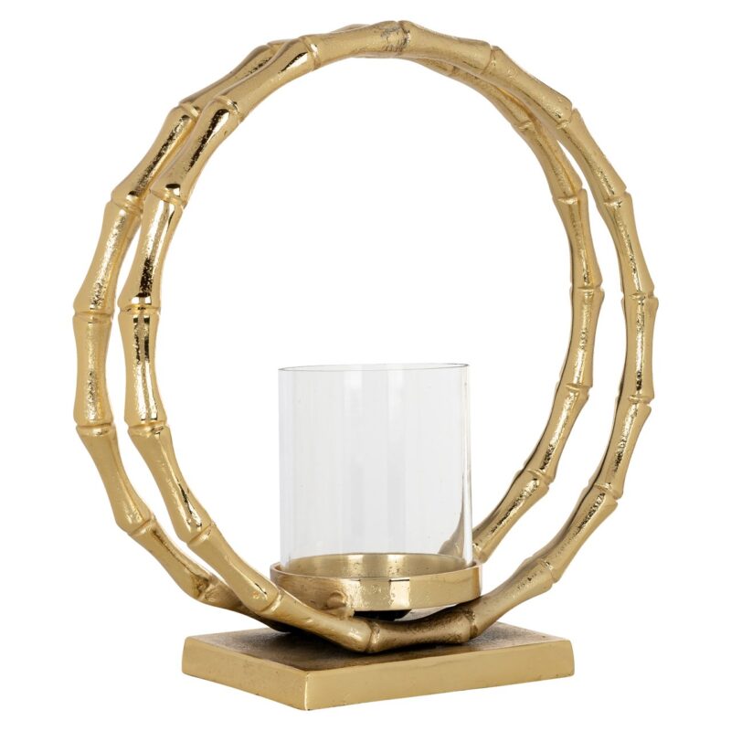 - Windlicht Merlyn gold large