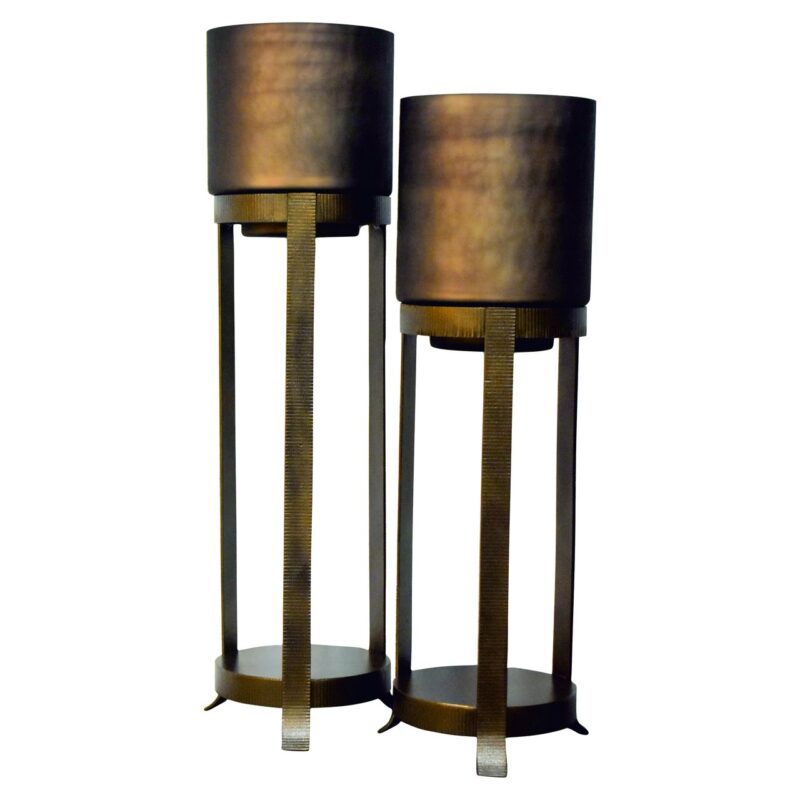 - Windlicht Mione bronze large