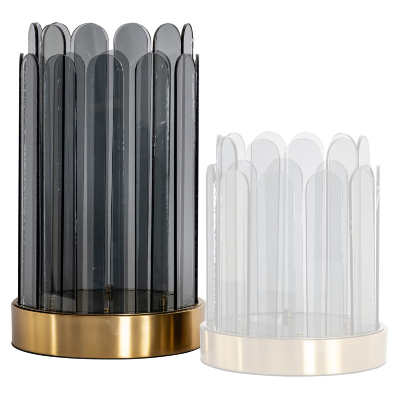 - Windlicht Daisey smoke large