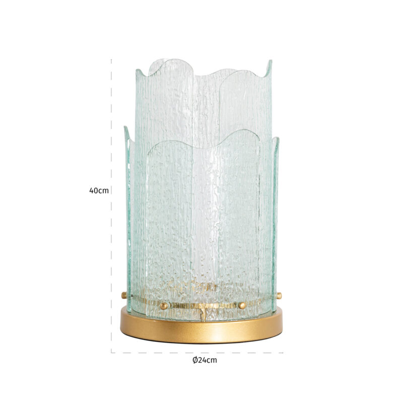 - Windlicht Danila gold large