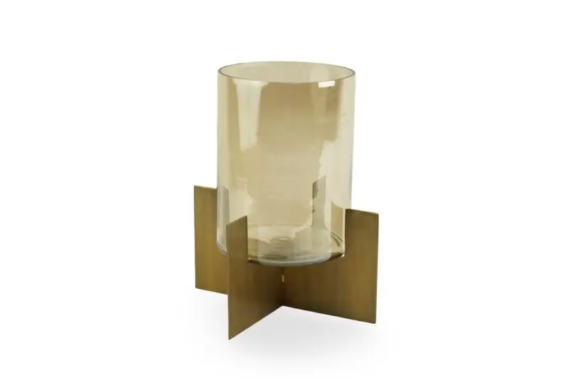 - Windlicht Resa gold large