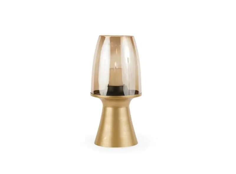 - Windlicht Danea gold small