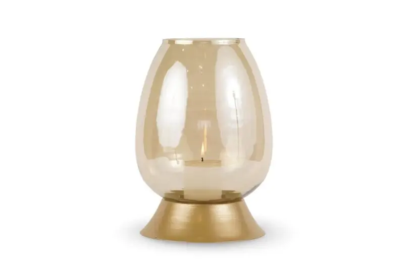 - Windlicht Aubine gold small