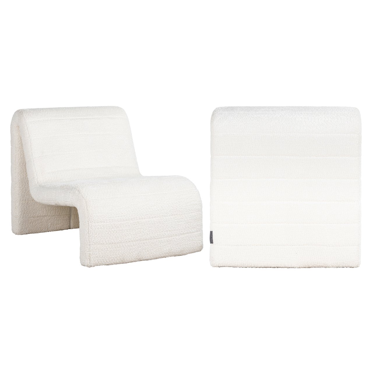 - Lounge stoel Kelly lovely white