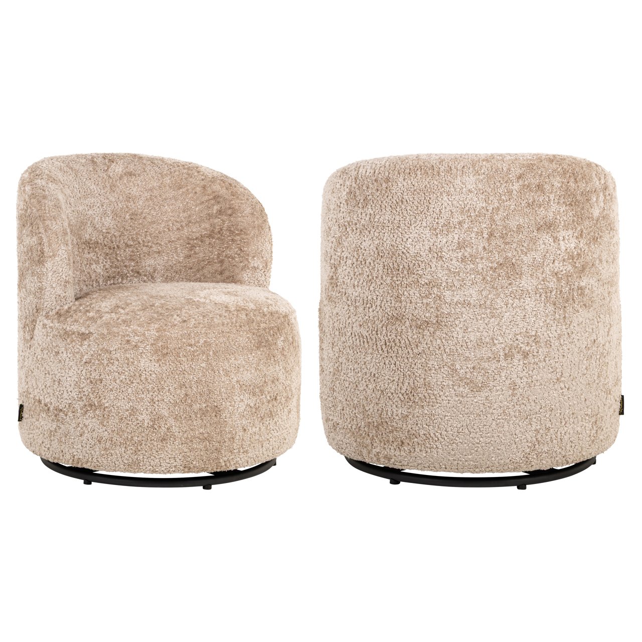 - Lounge stoel Jackie sheep natural swivel kids