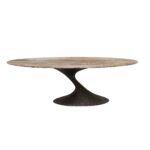 - Eettafel Russo brown oval 235