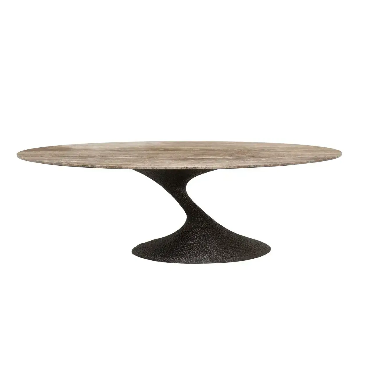 - Eettafel Russo brown oval 235