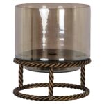 - Windlicht Ropia gold small