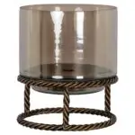 - Windlicht Ropia gold small