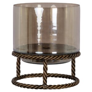 - Windlicht Ropia gold small