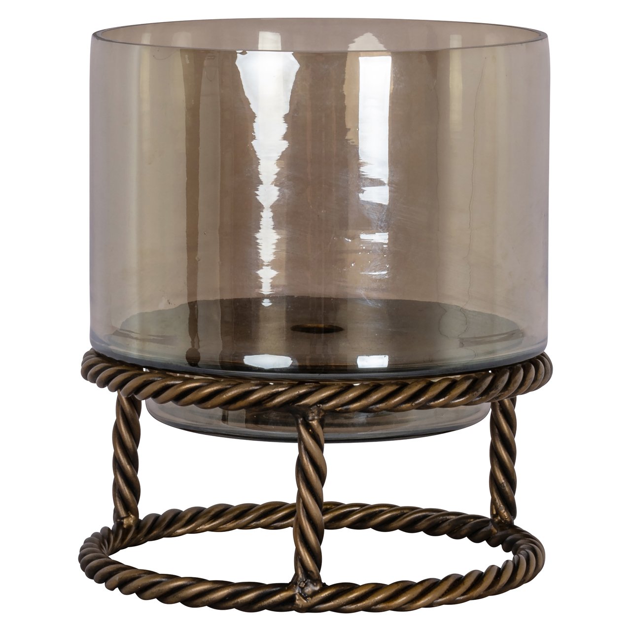 - Windlicht Ropia gold small