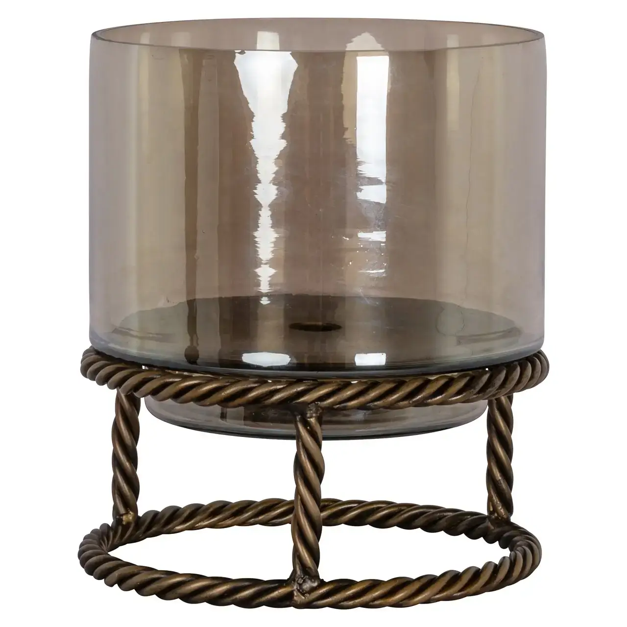 - Windlicht Ropia gold small