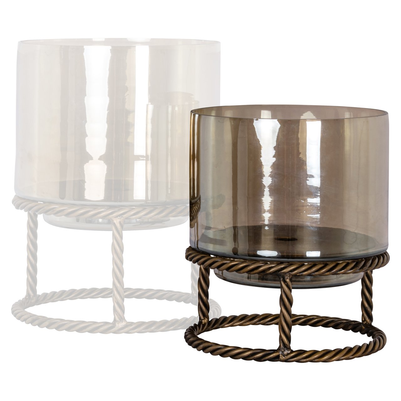 - Windlicht Ropia gold small