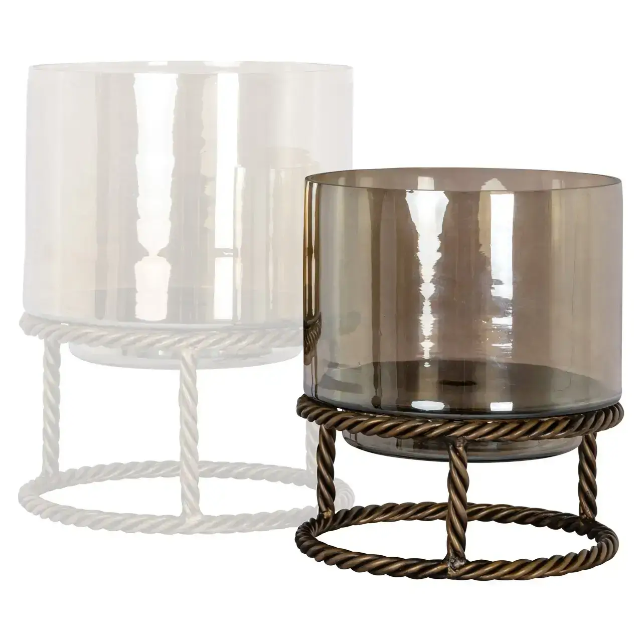 - Windlicht Ropia gold small