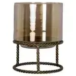 - Windlicht Ropia gold large