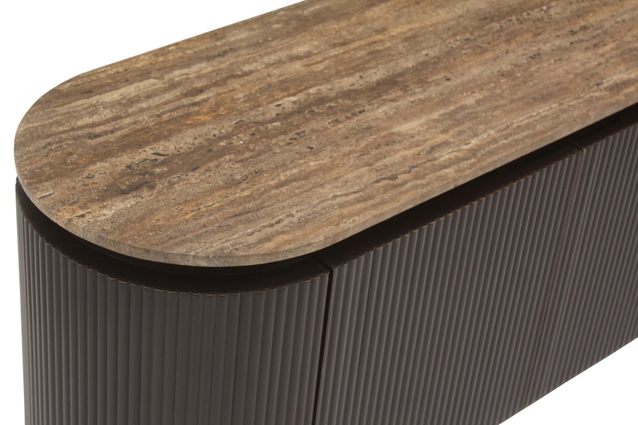 - TV-meubel Russo brown 4-doors