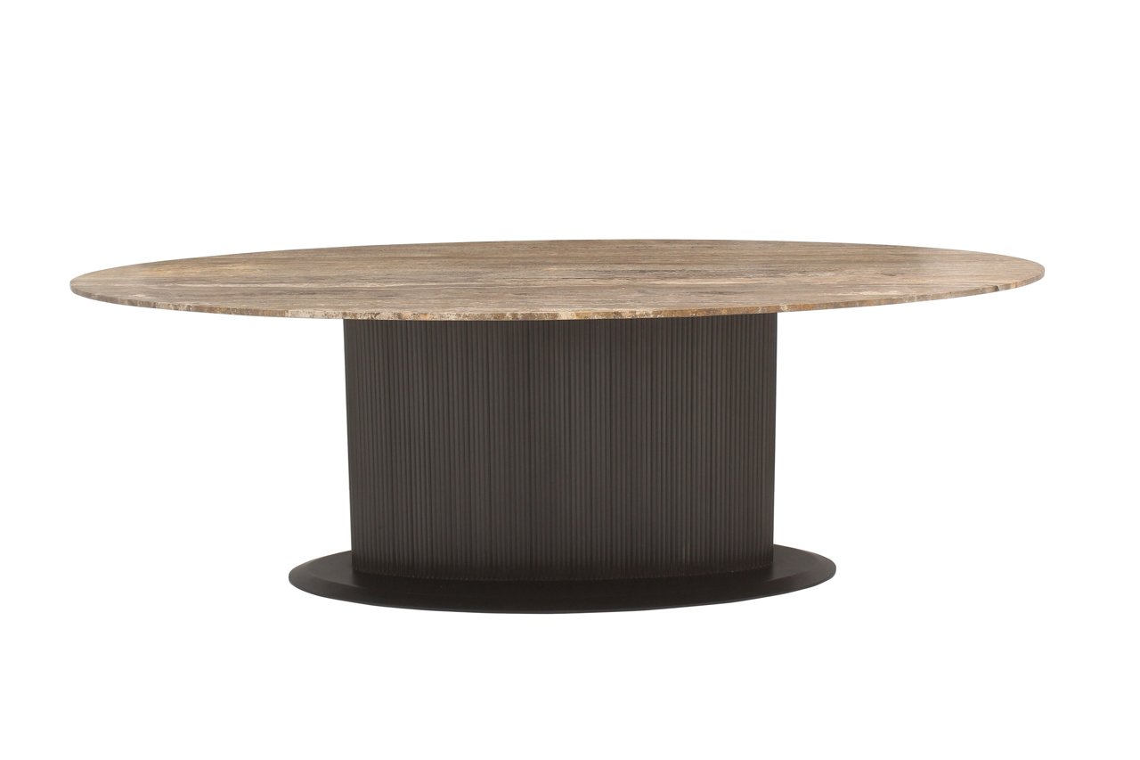 - Eettafel Russo brown oval 235