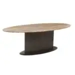 - Eettafel Russo brown oval 235